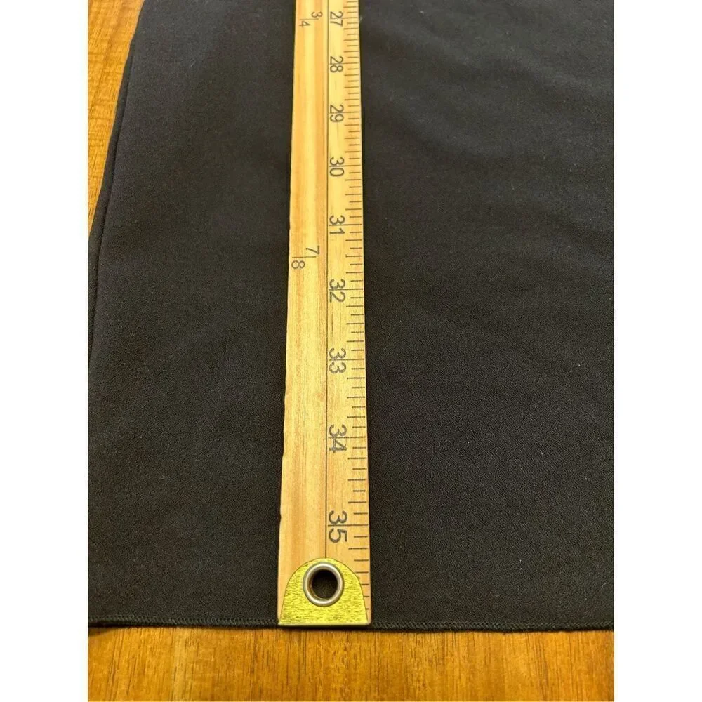 Stile Benetton Womens Knee Length Dress Black Size Large - Picture 7 of 7